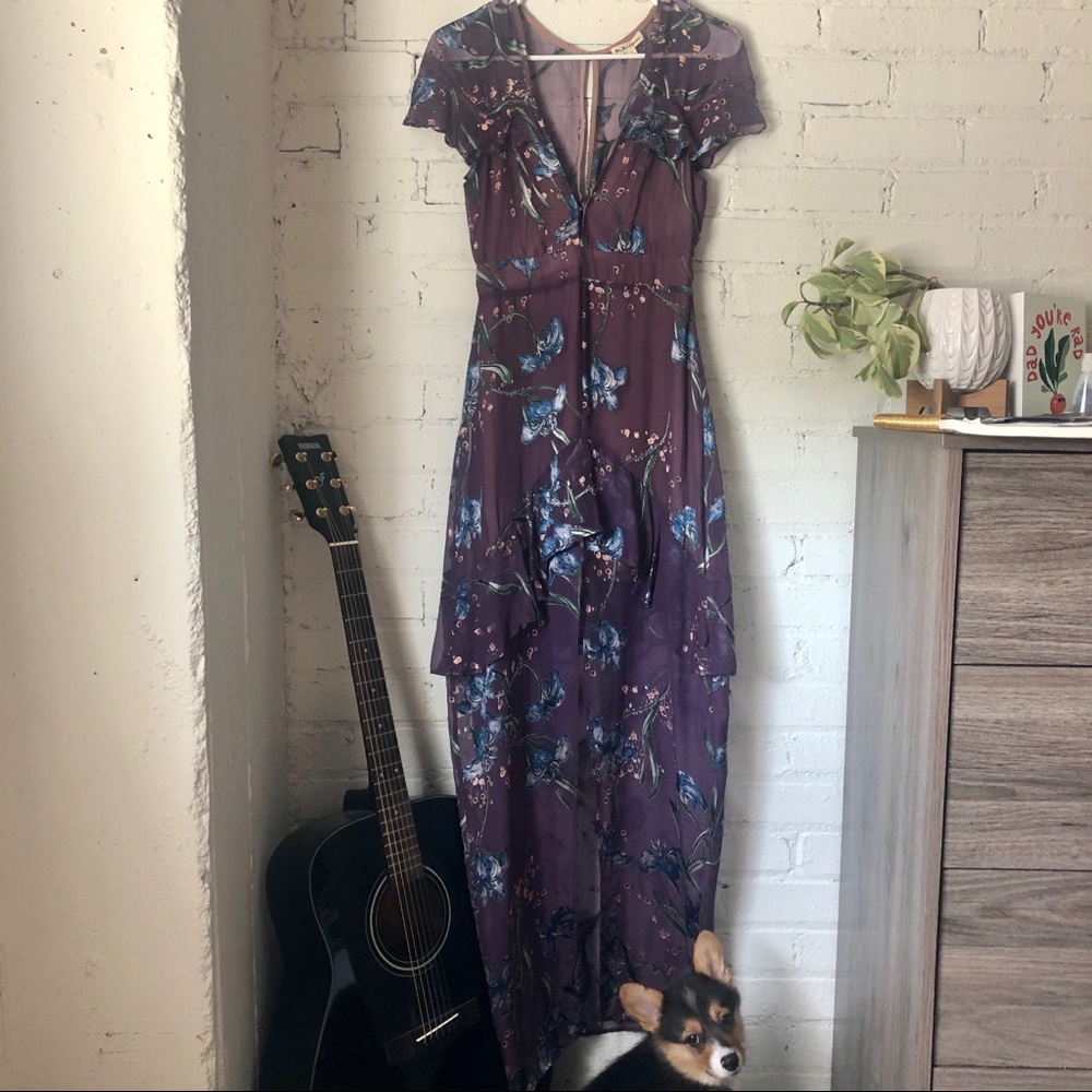 ON HOLD- For love and lemons Cleo maxi dress